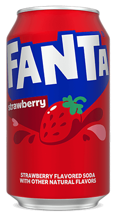 Fanta USA Strawberry (12 x 0,355 Liter Blik)