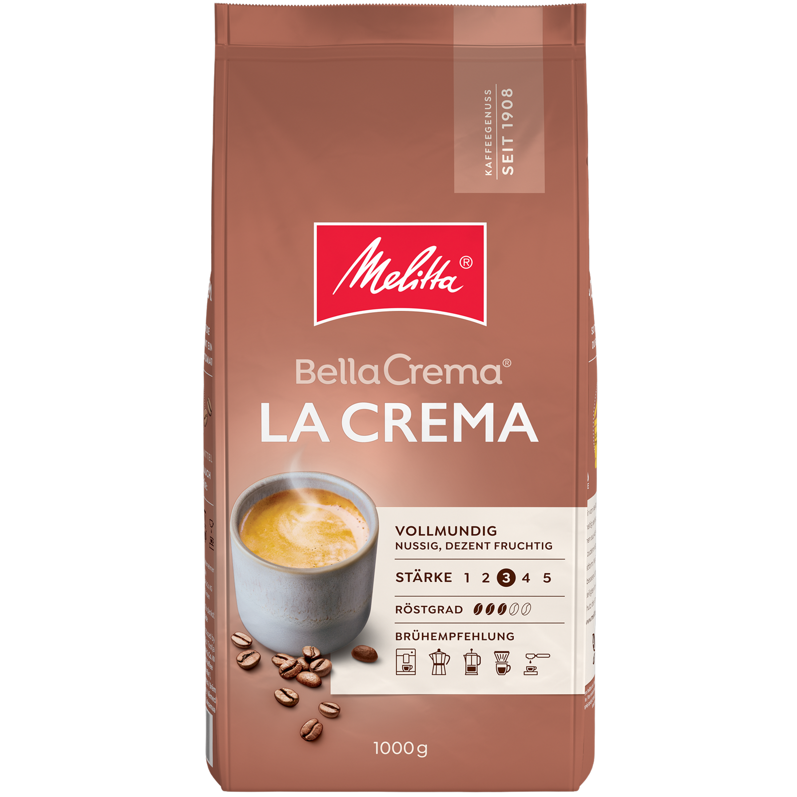 Melitta BellaCrema La Crema - 8 x 1kg